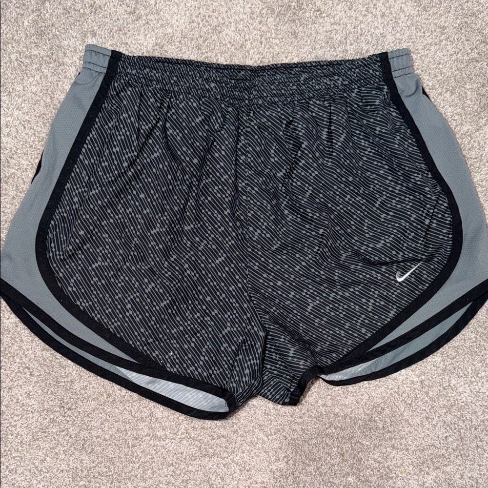 Nike Women’s Black & Gray Athletic Running Shorts